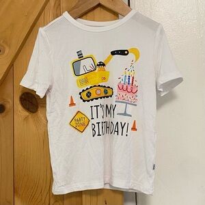Little Sleepies Birthday Builders Bamboo Shirt
